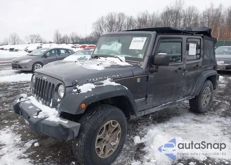 2016 Jeep Wrangler Unlimited Rubicon z USA, uszkodzony, nr VIN 1C4HJWFG7GL205931